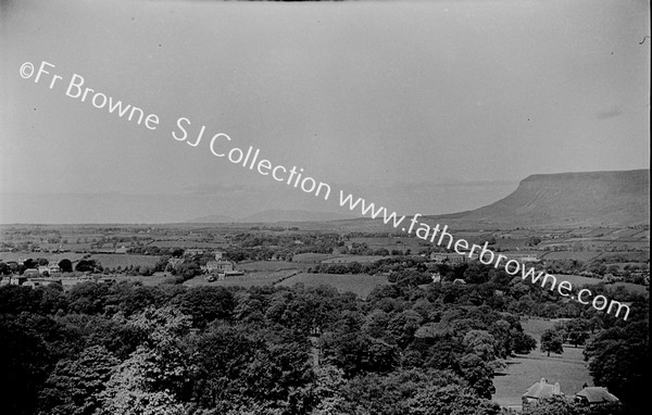 PANORAMA TOWARDS BEN BENBULBEN SHOWING SLIEVE LEAGUE